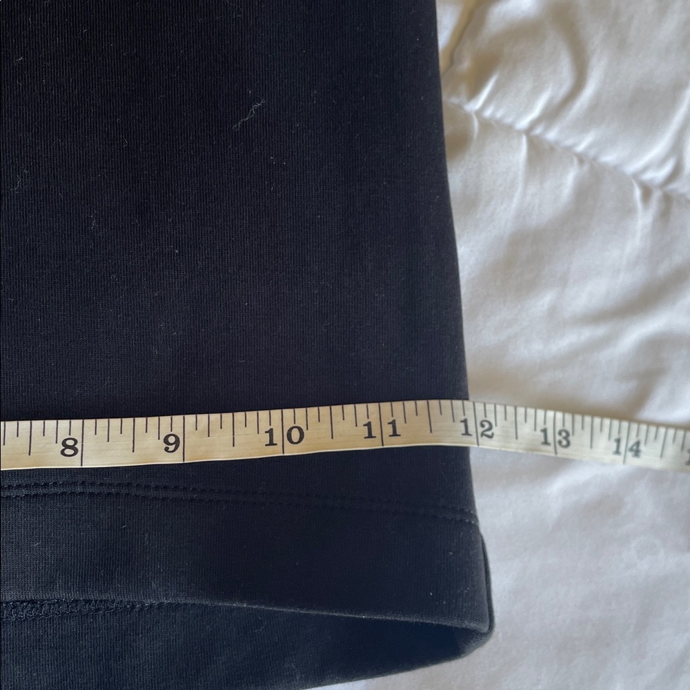NWOT Lacoste Wide Leg Cotton Sweatpants Black sz M - Picture 8 of 9